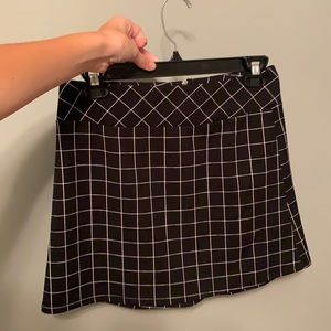 Black and White Skirt